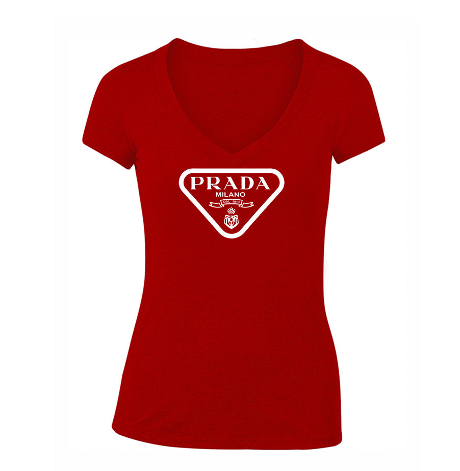 Women's Prada V Neck T-Shirt