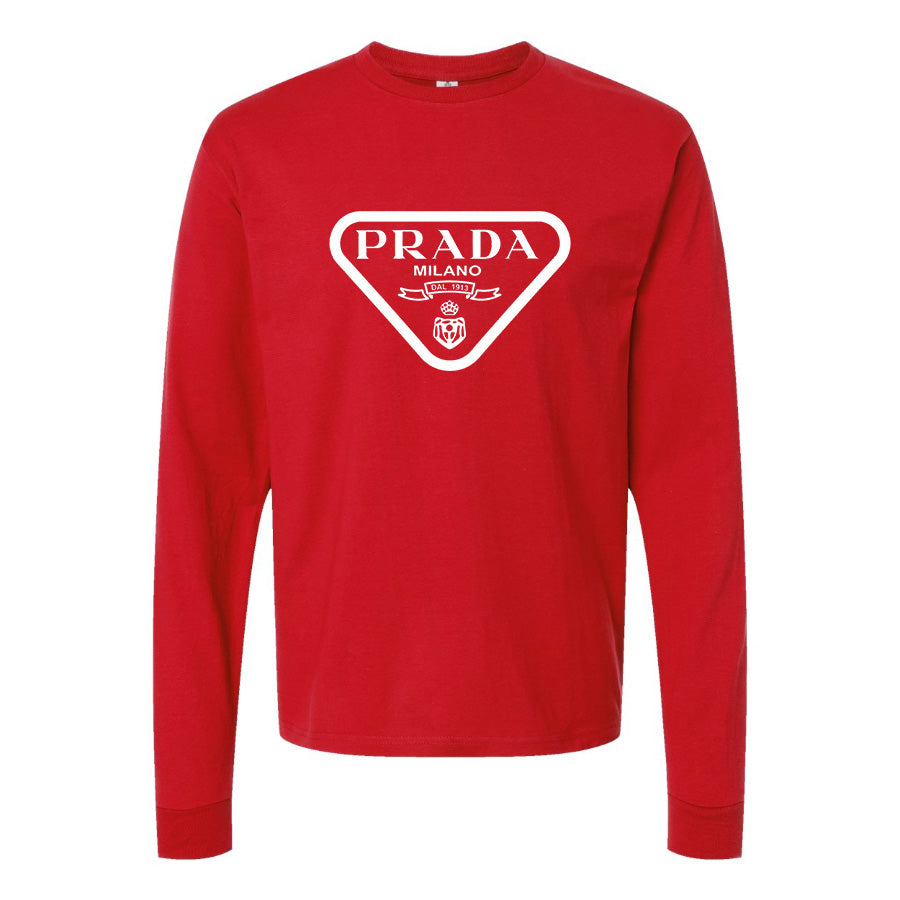 Youth Kids Prada Long Sleeve T-Shirt