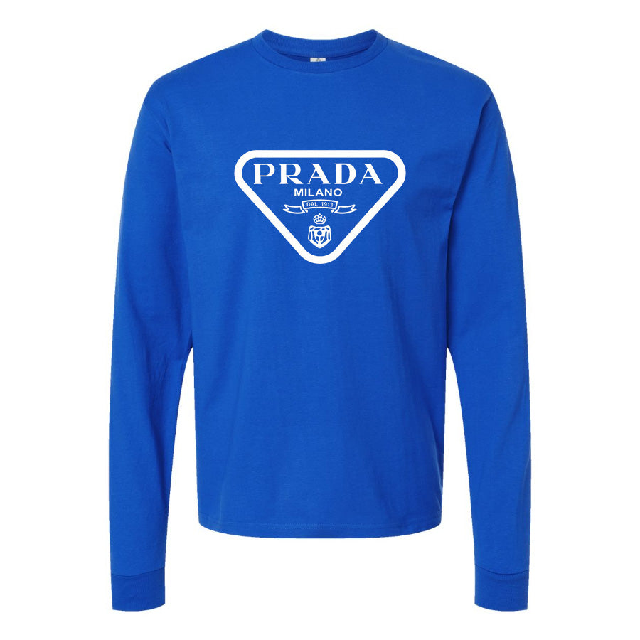 Youth Kids Prada Long Sleeve T-Shirt