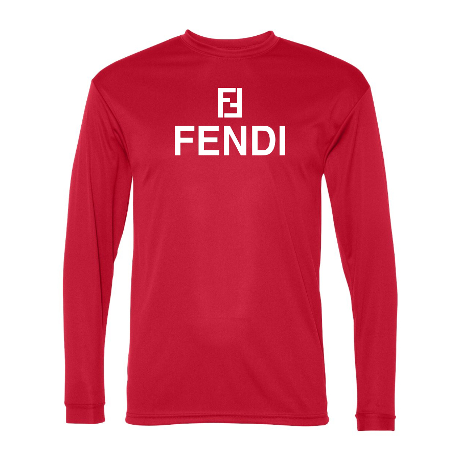 Men's Fendi Performance Long Sleeve T-Shirt