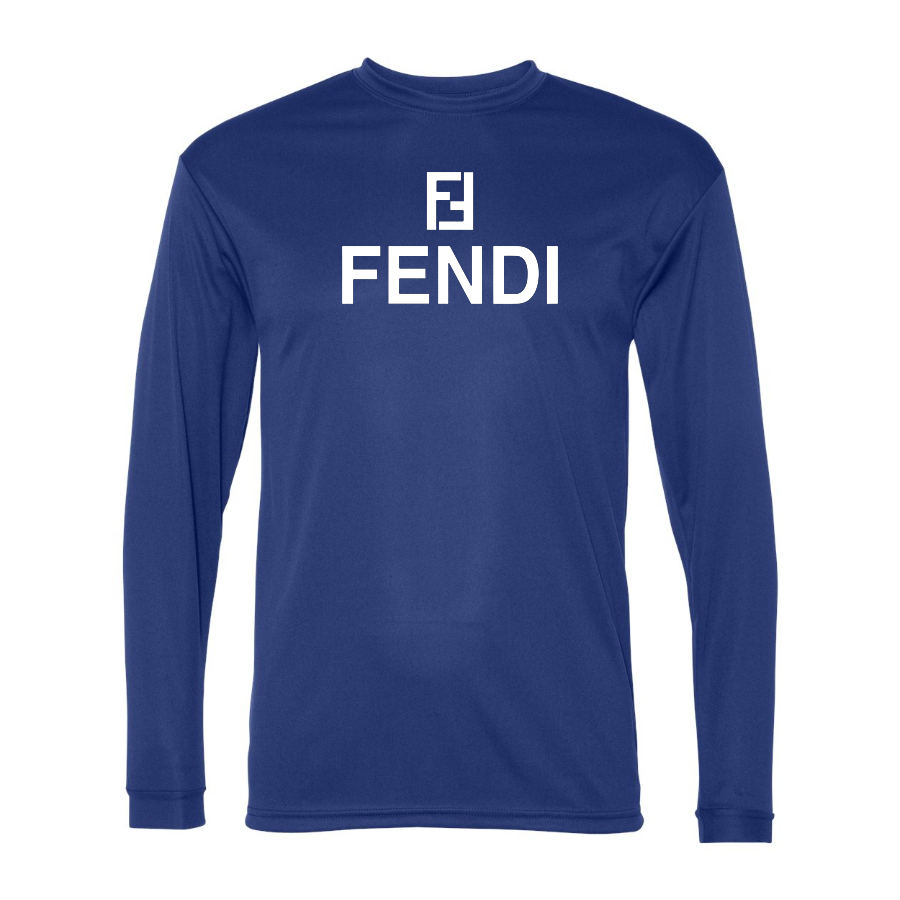 Men's Fendi Performance Long Sleeve T-Shirt