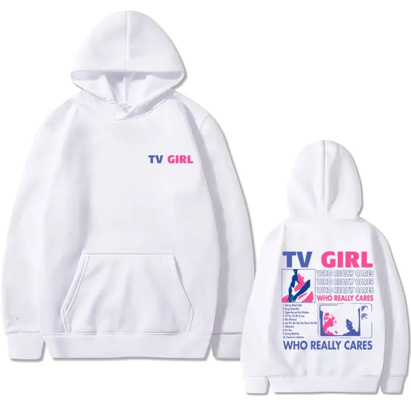 TV Girl Who Really Cares Album Hoodie