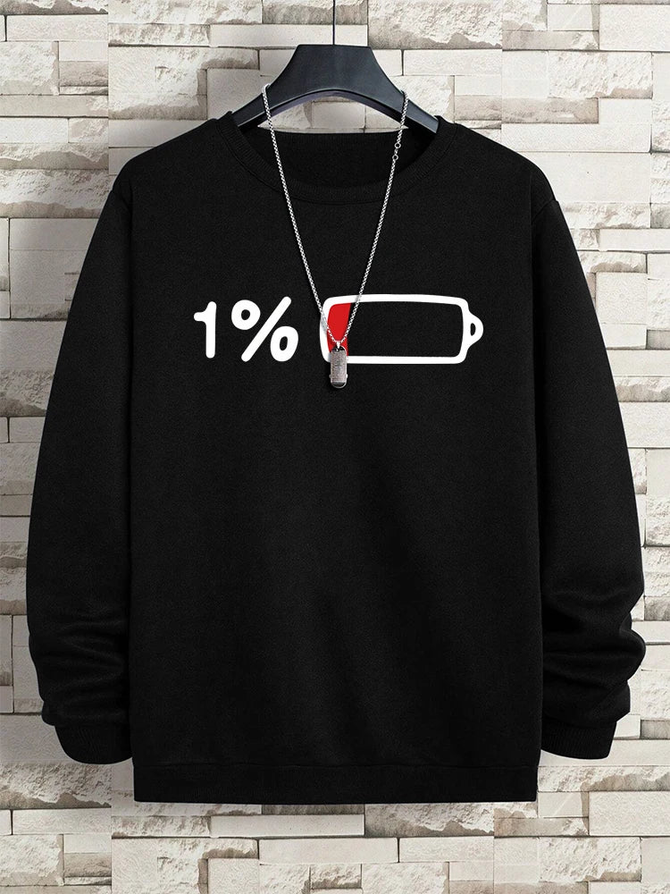 Urgent For Charging 1% Sweatshirt