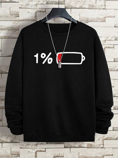 Urgent For Charging 1% Sweatshirt