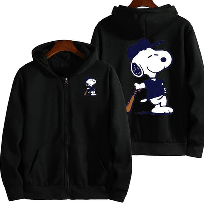 Snoopy Zip-Up Hoodie