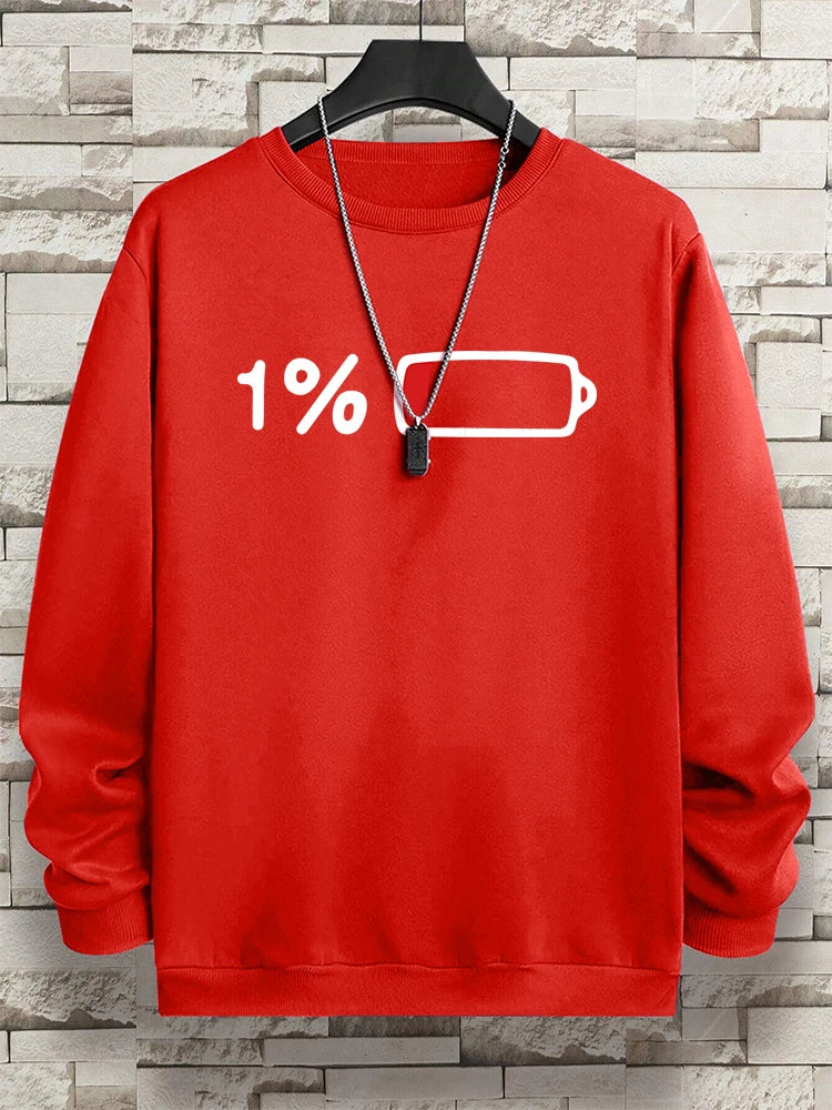 Urgent For Charging 1% Sweatshirt