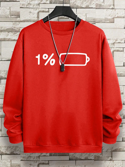 Urgent For Charging 1% Sweatshirt