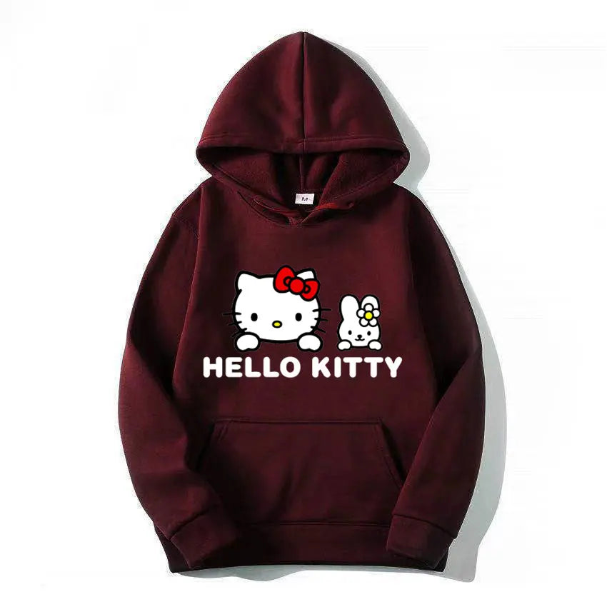 Hello Kitty Cartoon Hoodie