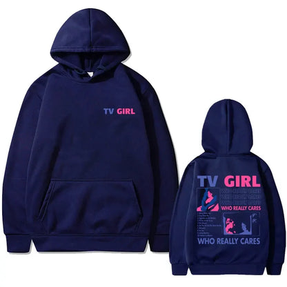 TV Girl Who Really Cares Album Hoodie