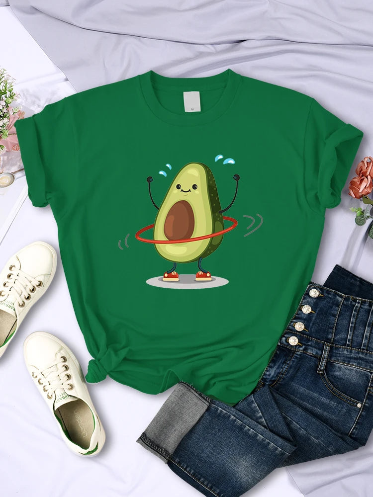 Hula Hoop Avocado T-Shirt