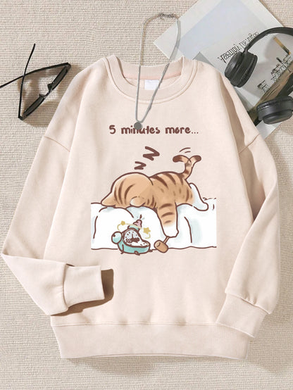 Sleepy Cat Sweatshirt