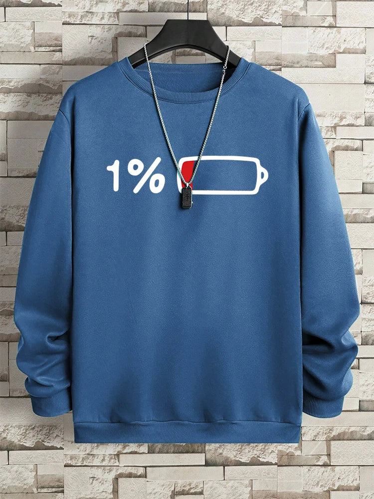 Urgent For Charging 1% Sweatshirt