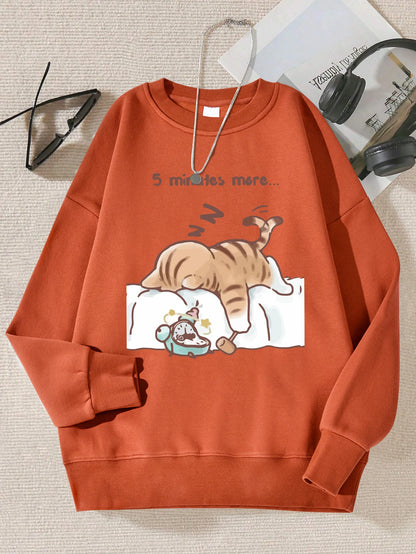 Sleepy Cat Sweatshirt