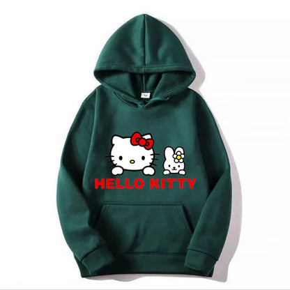 Hello Kitty Cartoon Hoodie