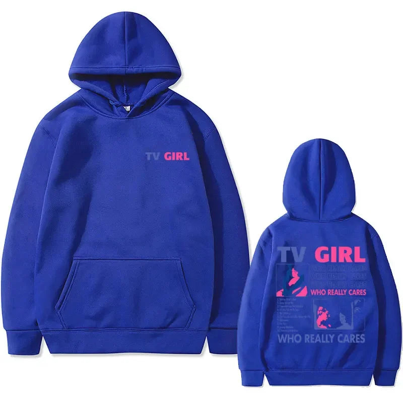 TV Girl Who Really Cares Album Hoodie