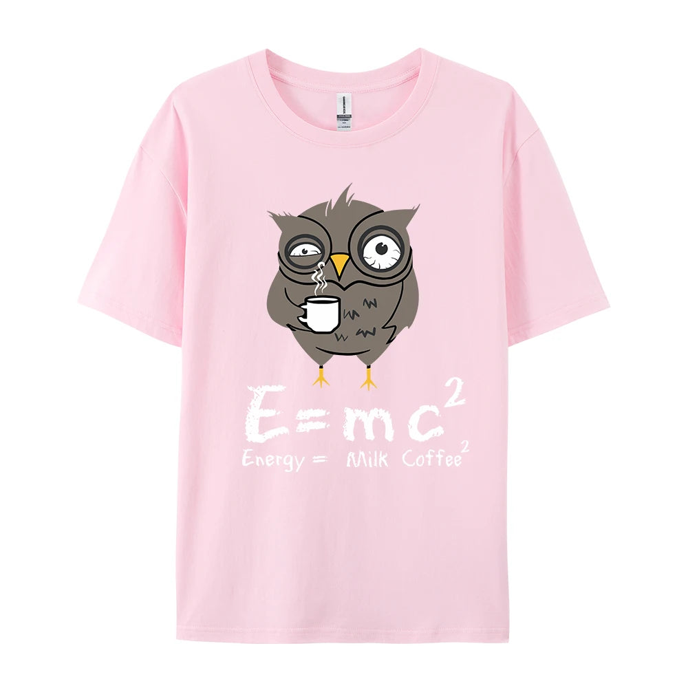 E=MC2 Energy Milk Coffee T-Shirt
