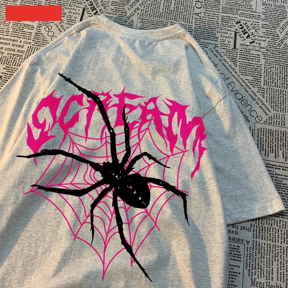 Scream Spider's Web T-Shirt