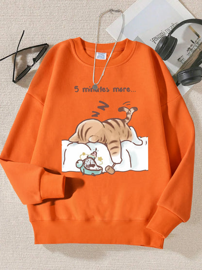 Sleepy Cat Sweatshirt