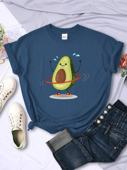 Hula Hoop Avocado T-Shirt