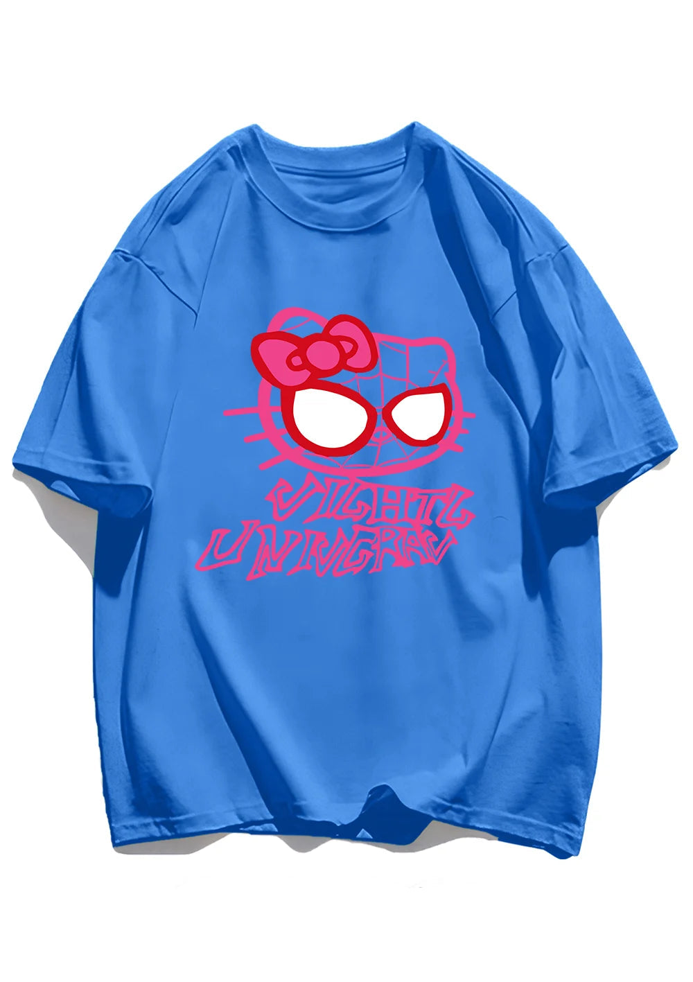 Cat Spider Print T-Shirt