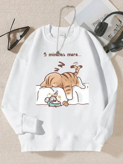 Sleepy Cat Sweatshirt