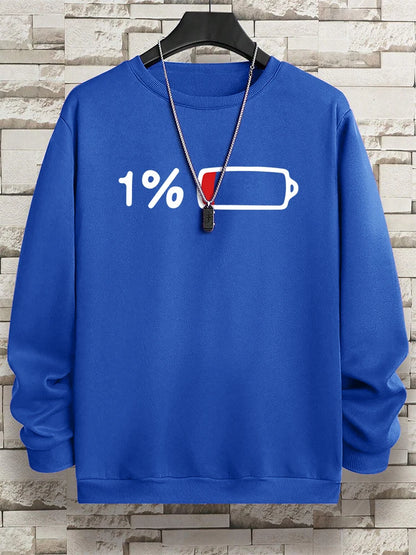 Urgent For Charging 1% Sweatshirt