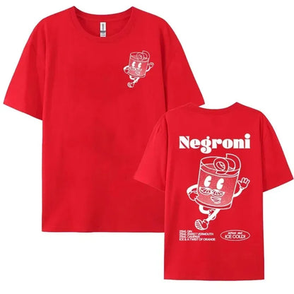 Negroni Cocktail Drink T-Shirt