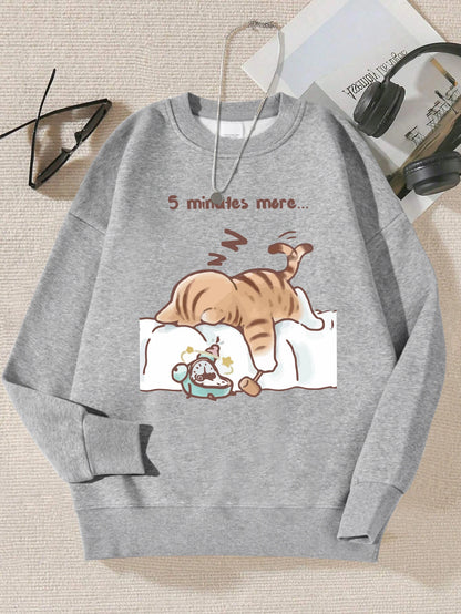 Sleepy Cat Sweatshirt