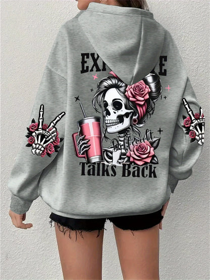 Expensive Talks Back Hoodie