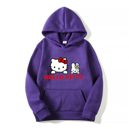 Hello Kitty Cartoon Hoodie