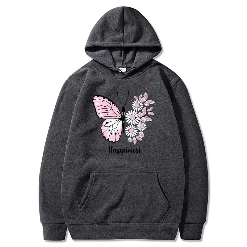 Butterfly Print Hoodie