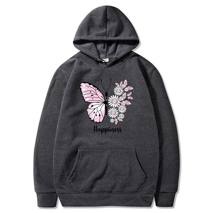 Butterfly Print Hoodie