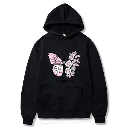 Butterfly Print Hoodie