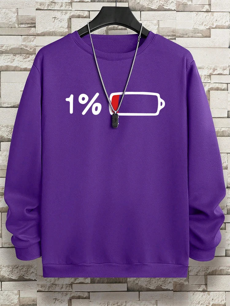 Urgent For Charging 1% Sweatshirt