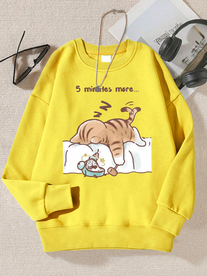 Sleepy Cat Sweatshirt