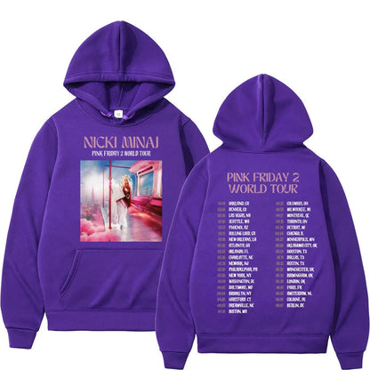 Nicki Minaj Pink Friday 2 World Tour Hoodie