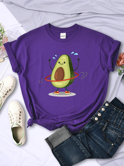 Hula Hoop Avocado T-Shirt