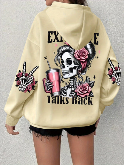 Expensive Talks Back Hoodie