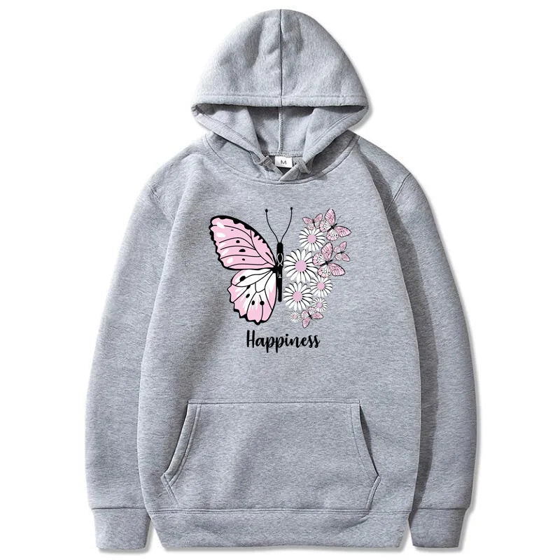 Butterfly Print Hoodie