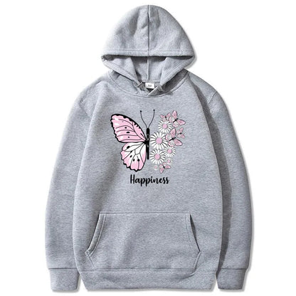 Butterfly Print Hoodie