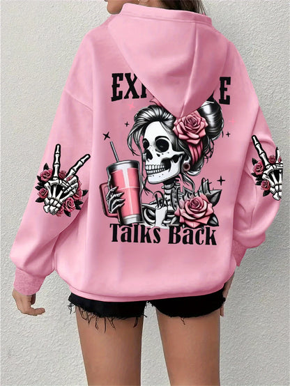 Expensive Talks Back Hoodie