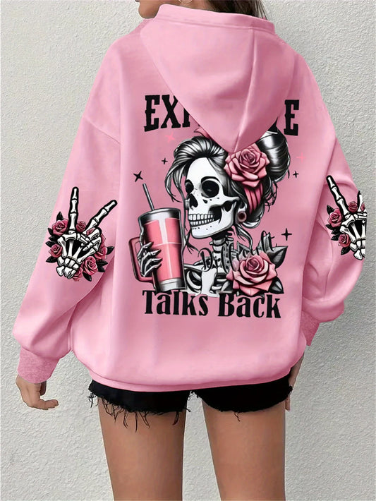 Expensive Talks Back Hoodie