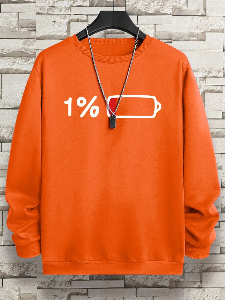 Urgent For Charging 1% Sweatshirt