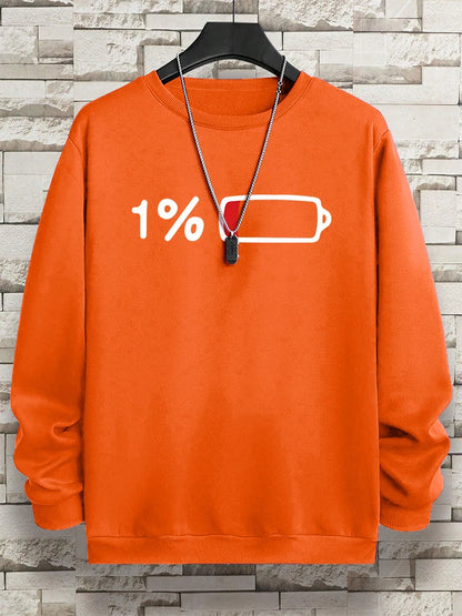 Urgent For Charging 1% Sweatshirt