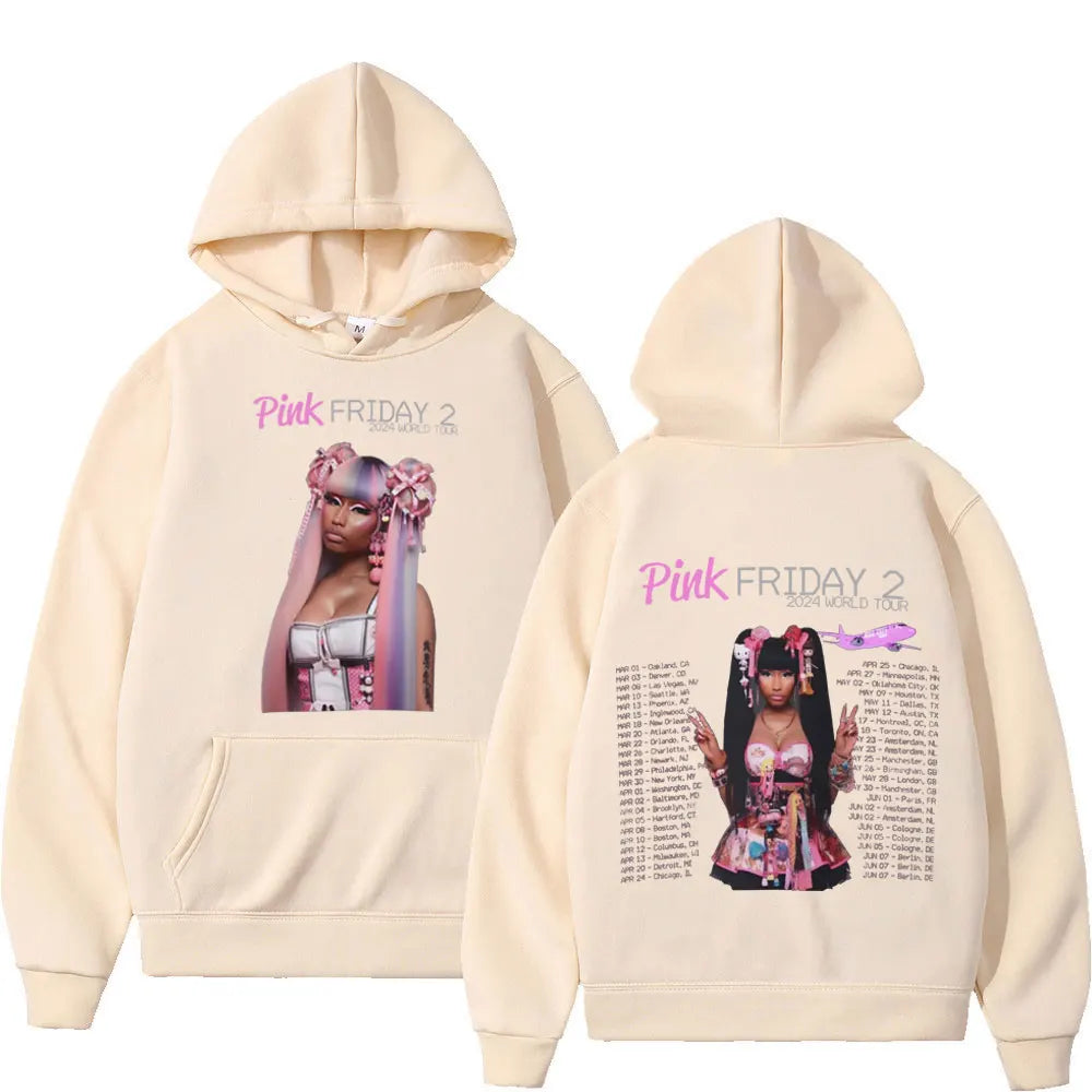 Nicki Minaj Pink Friday 2 World Tour Hoodie