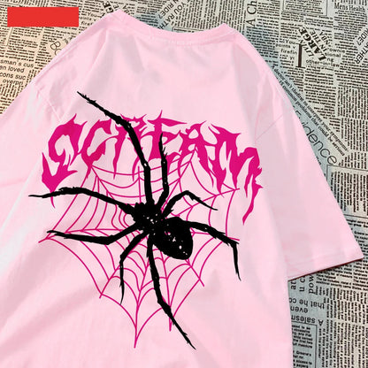Scream Spider's Web T-Shirt