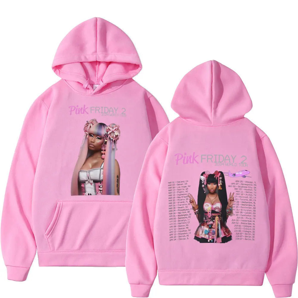 Nicki Minaj Pink Friday 2 World Tour Hoodie