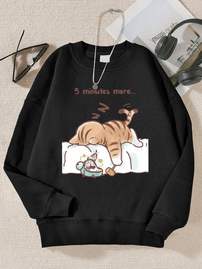 Sleepy Cat Sweatshirt