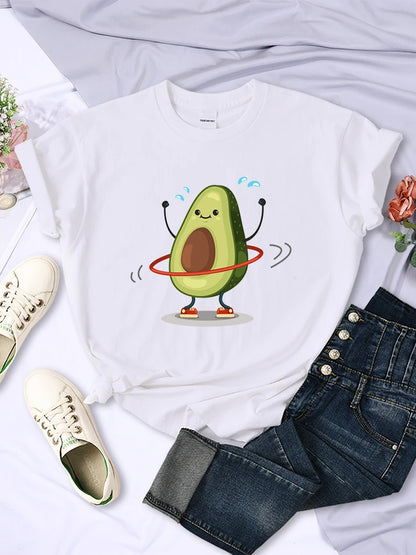 Hula Hoop Avocado T-Shirt
