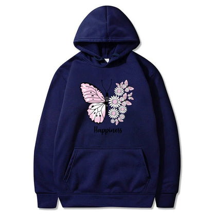 Butterfly Print Hoodie